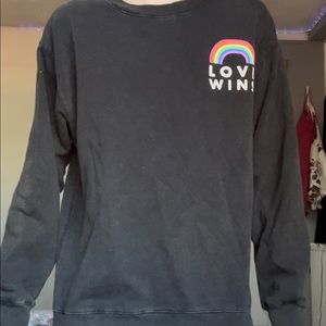 Love wins sweatshirt